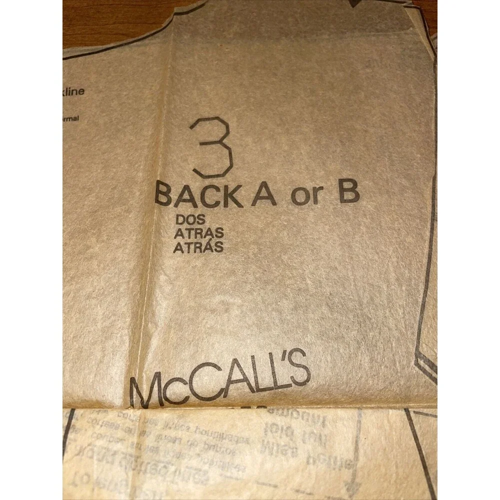 90s SIZES 8 10 12 McCalls 6052 Misses Dresses *HAS BEEN CUT*